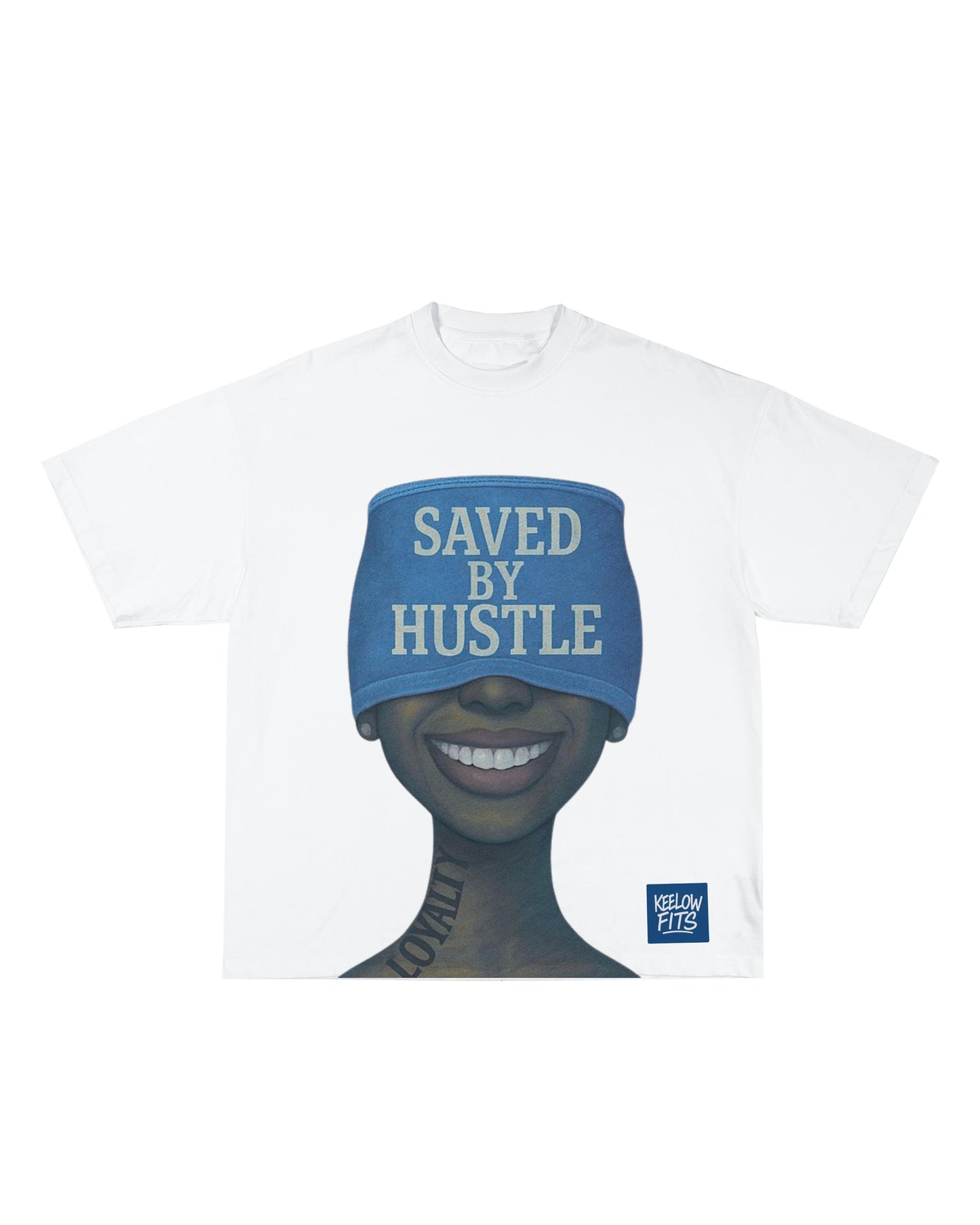 Saved by hustle tee